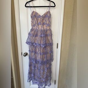 New ✨Endless Rose  CROCHET LAYERED MIDI DRESS